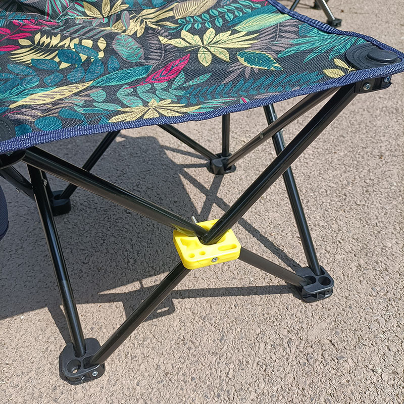 Scaun pliabil pentru pescuit în aer liber, cu țesătură Oxford, confortabil pentru camping, picnic și schițe de desen