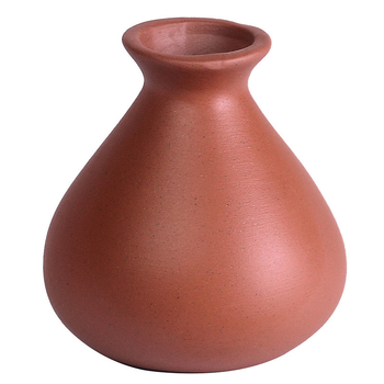 Ornament Tea Pet: mini vază din lut mov, lucrat manual, pentru aranjamente de ceai și hidroponie