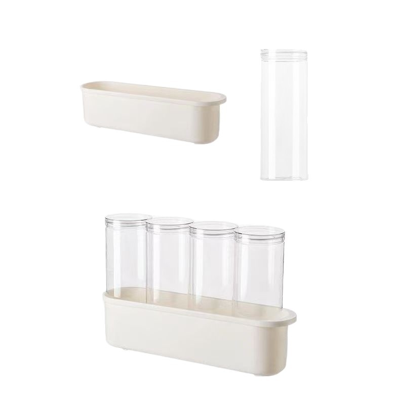 Recipient plastic sigilat cu capac PP transparent, alimentar, 300 ml, pentru gustări, bomboane și biscuiți