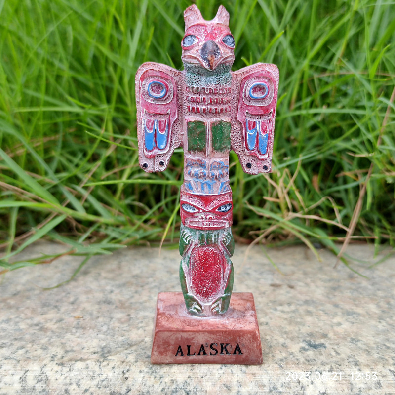 Model totem din rășină pentru terapie cu nisip și accesorii decorative pentru masă cu nisip