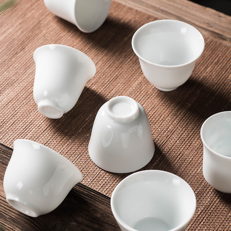 Ceașcă de ceai din ceramică Kung Fu, mică ceașcă de degustare a ceaiului, stil minimalist