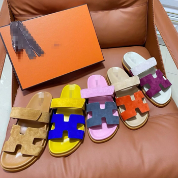 Sandale unisex din piele naturală, cu Velcro, curea simplă, talpă groasă pentru plajă
