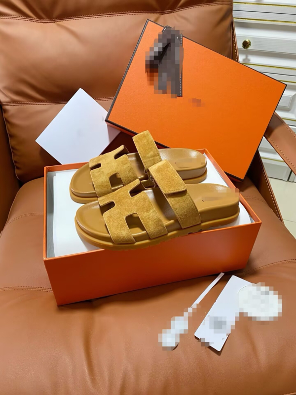 Sandale unisex din piele naturală, cu Velcro, curea simplă, talpă groasă pentru plajă