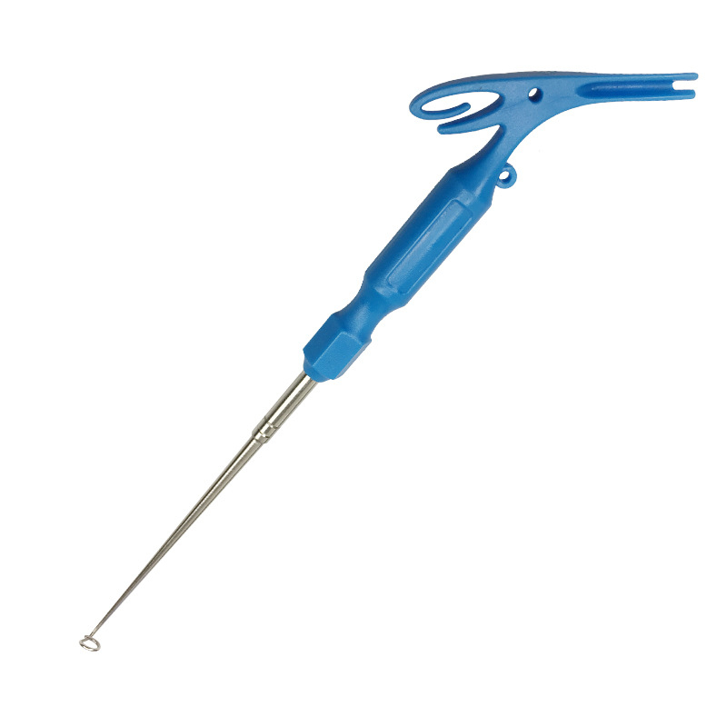 Πολυχρηστικό εργαλείο αλιείας: αφαίρεση αγκίστρου, δέσιμο κόμπων, τρία σε ένα
