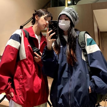 Geacă windbreaker hip-hop american pentru bărbați și cupluri, primăvară-toamnă, Cleanfit