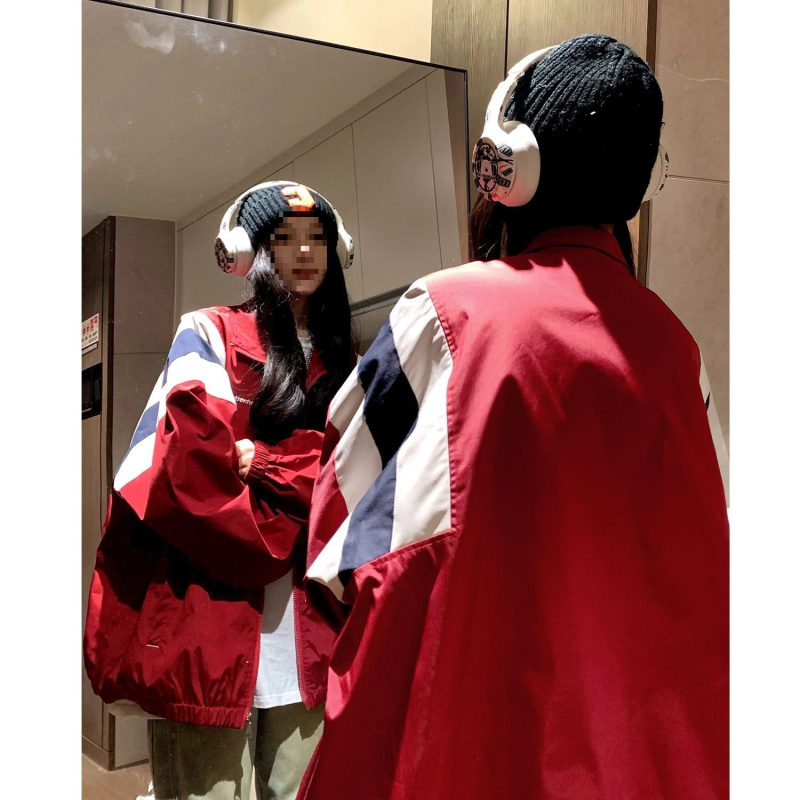 Geacă windbreaker hip-hop american pentru bărbați și cupluri, primăvară-toamnă, Cleanfit