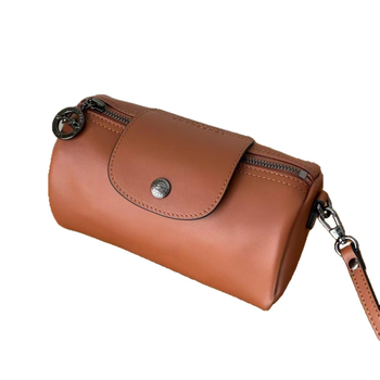 Geantă de umăr cilindrică din PU, formă de pernă — geantă crossbody pentru femei, casual și la serviciu, design la modă și versatil