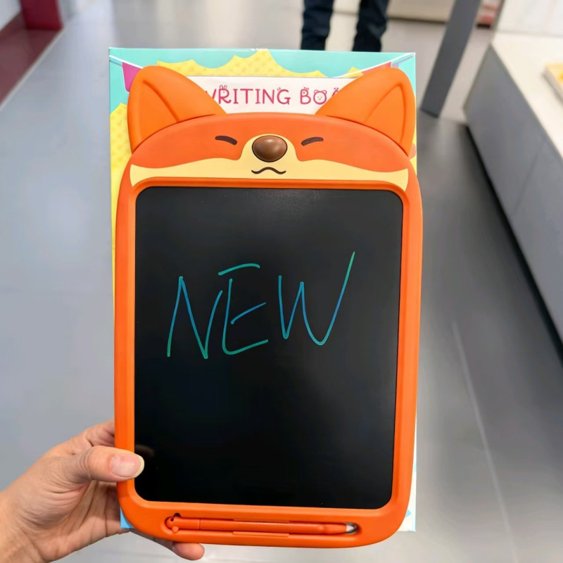 Model nou 2026, Tablă de desen și scriere pentru copii de 10 inch, suprafață de desen colorată, tabletă electronică de desen cu husă dură
