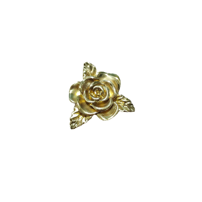 Λαβή επίπλων Brass Rose για συρτάρια και πόρτες ντουλάπας