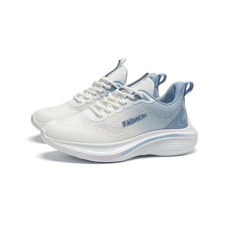 Γυναικείες Flyknit mesh sneakers – αναπνεύσιμες, ελαφριές και άνετες, casual παπούτσια για άνοιξη και φθινόπωρο, γραφείο