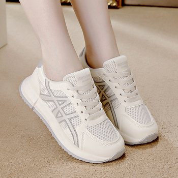 Γυναικεία αθλητικά παπούτσια τύπου dad sneakers, κορεατική έκδοση, άνοιξη 2026 — βολικά παπούτσια για τρέξιμο στην καθημερινότητα, street style, E20