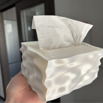 Κουτί χαρτομάντηλων από μετάξι, 3D-εκτυπωμένο, κομψό και δημιουργικό, για διακόσμηση αυτοκινήτου και αποθήκευση