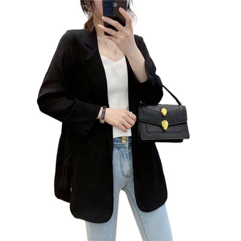 Γυναικείο chiffon blazer σε μεγάλο μέγεθος, ελαφρύ καλοκαιρινό σακάκι με κυρτή γραμμή, προστασία από τον ήλιο
