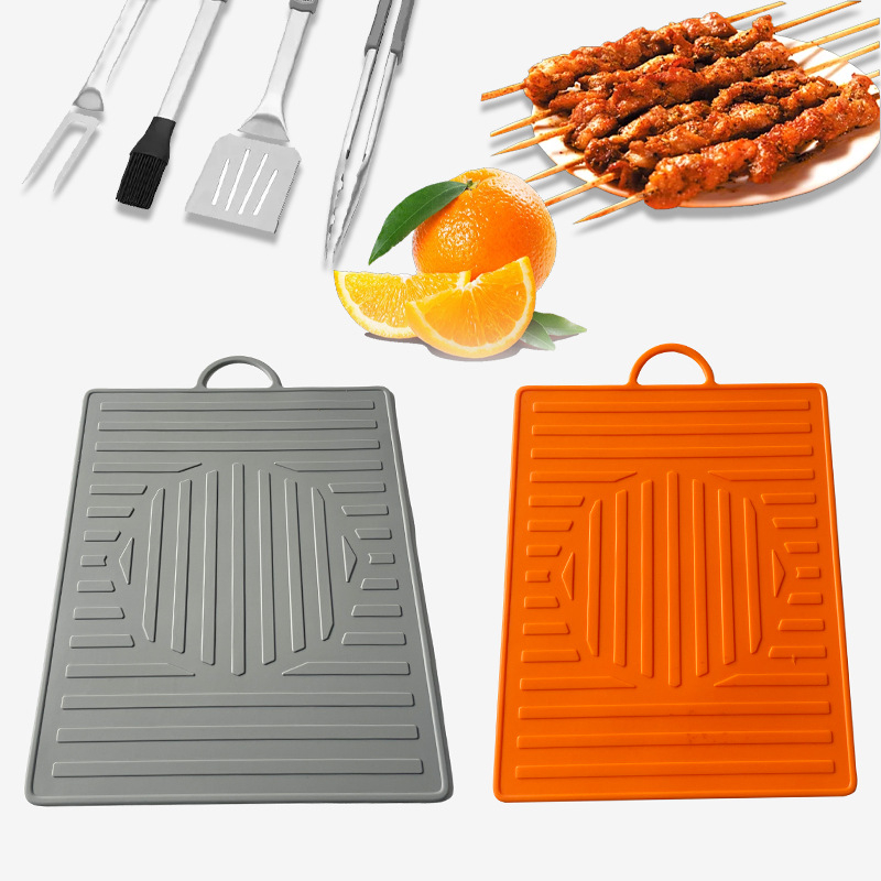 Μαξιλάρι εργαλείων BBQ Black Stone, σιλικόνη τροφίμων, ανθεκτικό σε υψηλές θερμοκρασίες, αποστράγγιση λαδιών, για φούρνο