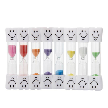 Clepsidră decorativă cu zâmbet, 3 minute pentru spălarea dinților copiilor, decor pentru grădiniță