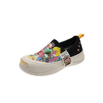 Γυναικείοι Mary Jane loafers από καμβά με παχιά σόλα, slip-on casual sneakers για άνοιξη και καλοκαίρι