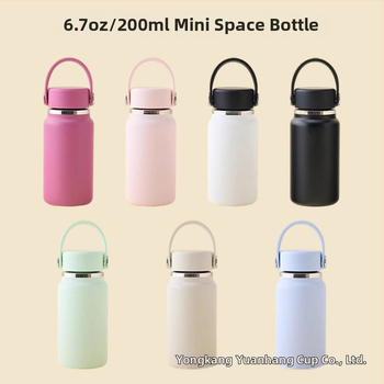 Fľaša na vodu HydroFlakt Mini Space Bottle, nerezová oceľ, vákuovo izolovaná, prenosná vonkajšia fľaša na vodu