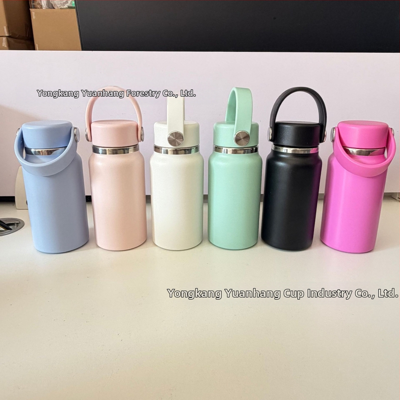 Fľaša na vodu HydroFlakt Mini Space Bottle, nerezová oceľ, vákuovo izolovaná, prenosná vonkajšia fľaša na vodu