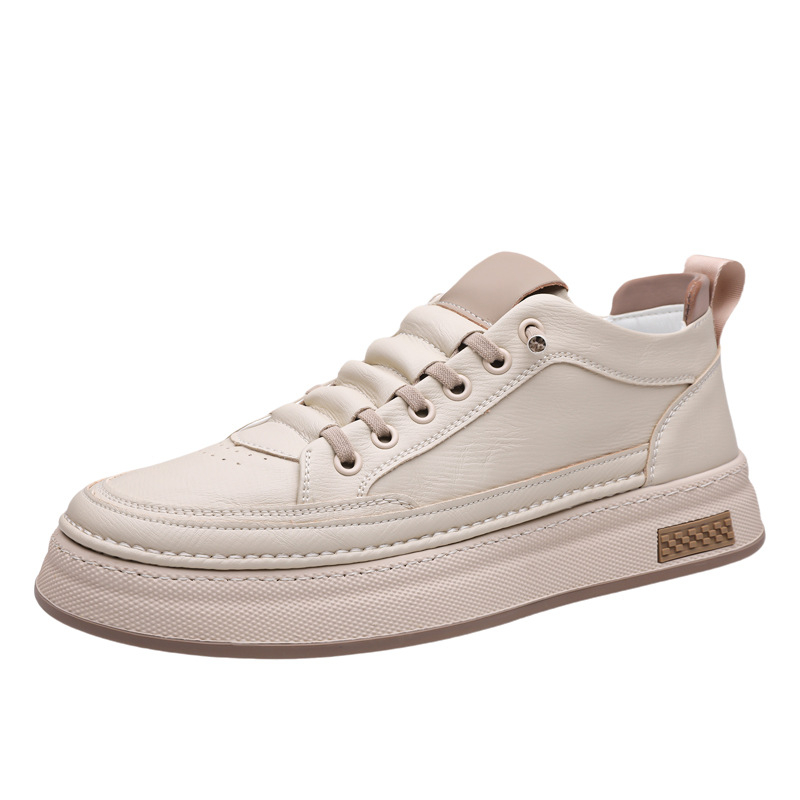 2026 férfi fehér sneaker, légáteresztő felsőrész, vastag talp, mindennapi, minimalist slip-on