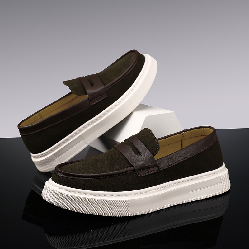 Férfi slip-on loaferek - kényelmes hétköznapi cipők, kiváló minőségű, sokoldalú, nagy méret