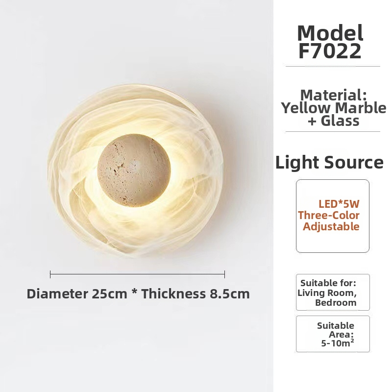Nástenná lampa vo francúzskom štýle do spálne – moderná minimalistická atmosféra pre chodby a obývačky