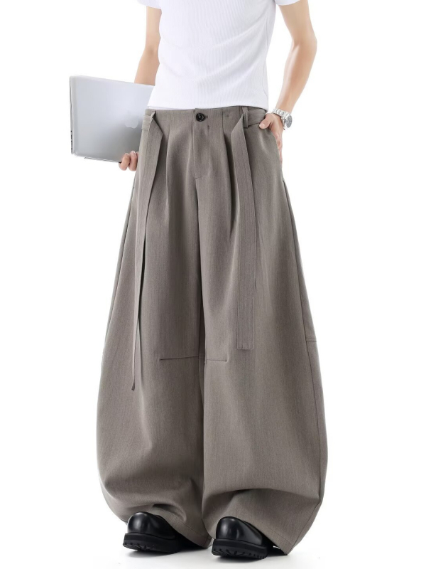Παντελόνια σε στυλ Old Money, casual, φαρδιά μπατζάκια, για άνδρες και γυναίκες, καλοκαίρι, ρετρό αμερικάνικος ύφος