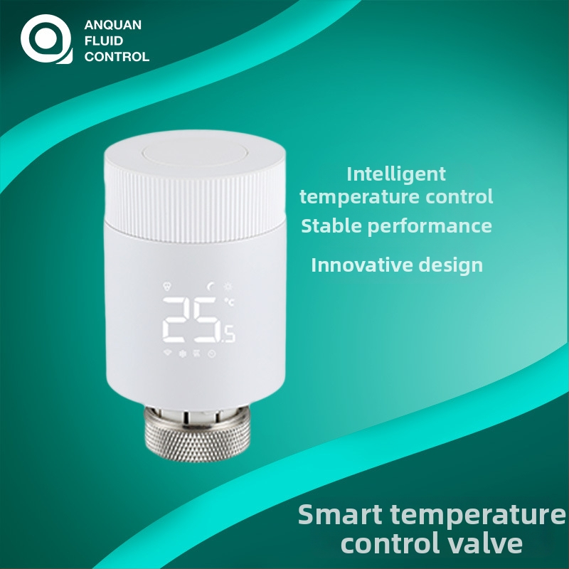 Inteligentný termostatický radiátorový ventil s WiFi/ZigBee a diaľkovým ovládaním Tuya