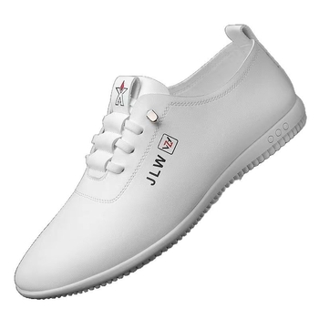 2025 Νέα ανδρικά PU δερμάτινα loafers - μαλακή σόλα, casual επιχειρηματικά παπούτσια, διαπνοή, αντιολισθητικά, στρογγυλή μύτη