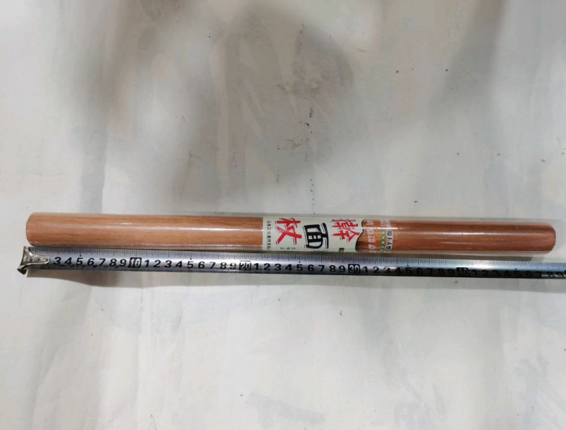 Két végű, hegyes végű fa nyújtófa dumpling és baozi tészta kinyújtásához – 30/40/50 cm