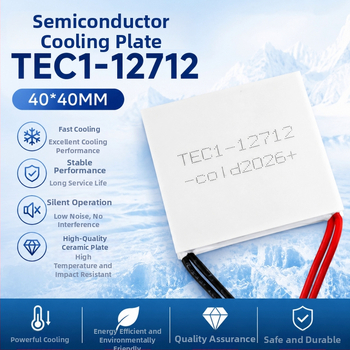 TEC1-12712 βιομηχανικού επιπέδου θερμοηλεκτρικός ψύκτης μονάδα για αυτοκίνητα ψυγεία