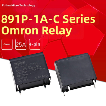 Vysokovýkonné relé Matsukawa 891P-1A-C-12VDC NO 4-pinové 12V DC