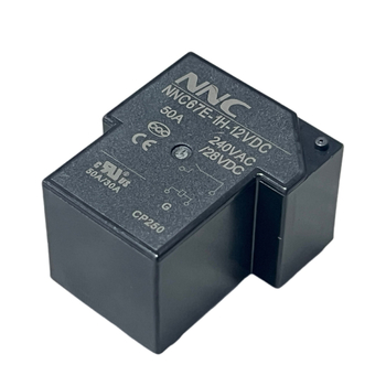 NNC67E-1H-12VDC Ρελέ PCB υψηλής ισχύος 50A, υψηλό ρεύμα, πιστοποιημένο CQC/UL/CE, T90