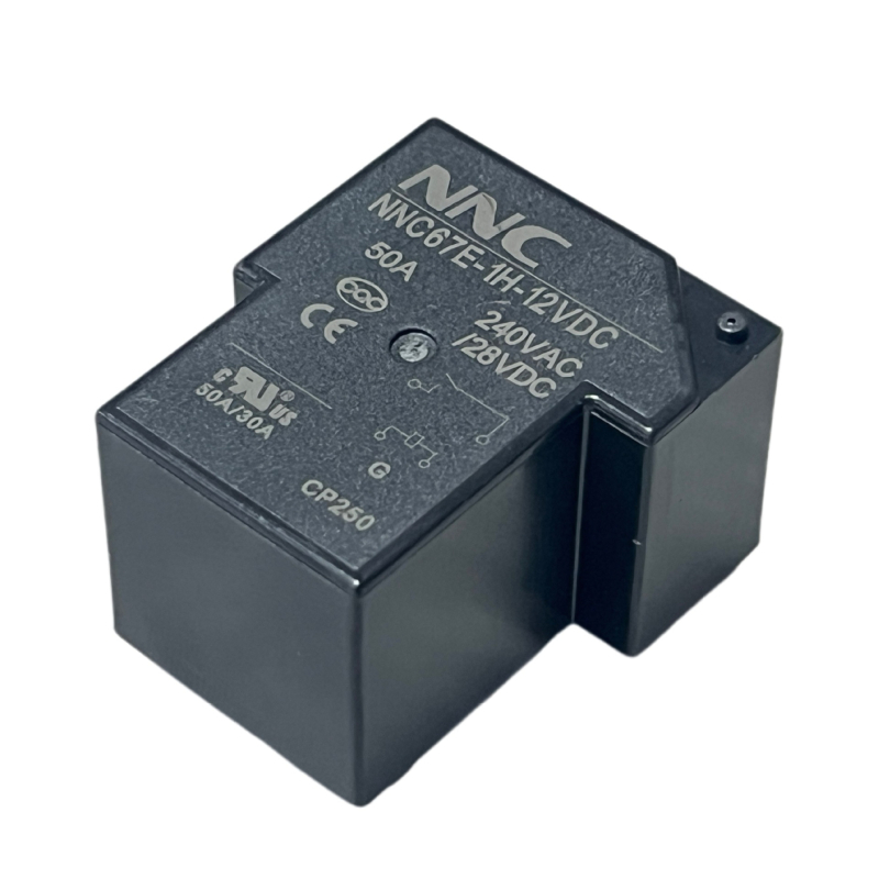 NNC67E-1H-12VDC Ρελέ PCB υψηλής ισχύος 50A, υψηλό ρεύμα, πιστοποιημένο CQC/UL/CE, T90