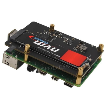 X872 USB σε M.2 NVMe SSD NAS επέκτασης αποθήκευσης για Raspberry Pi 4, με δυνατότητα εκκίνησης από δίσκο