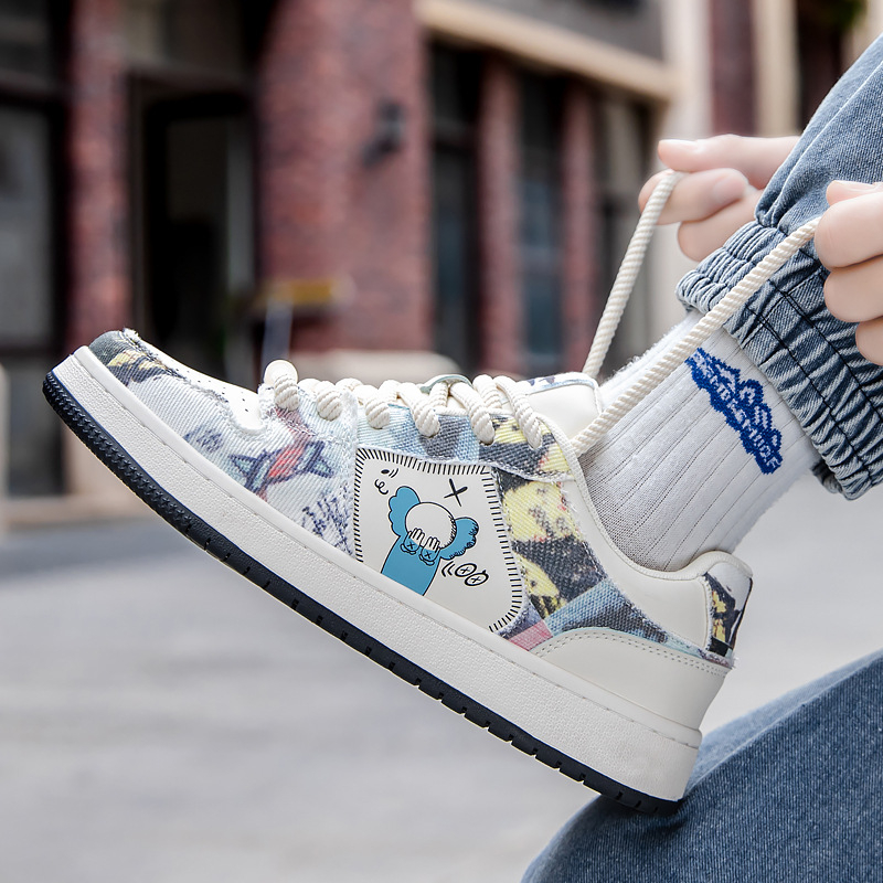 Harrisas 3009 férfi sneaker, 2026-os modell – skateboardcipő, mindennapi divatos lábbeli