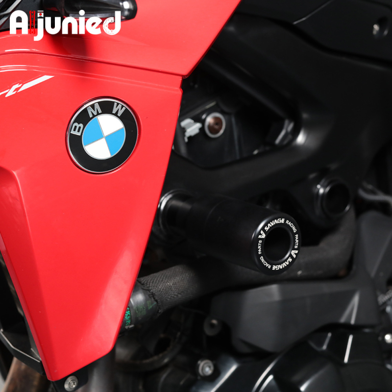 BMW F900R 2020-2023 Μοτοσικλέτας Αντιπτώσεως Προστατευτική Ράβδος από Καουτσούκ με Κάλυμμα Πρόσκρουσης