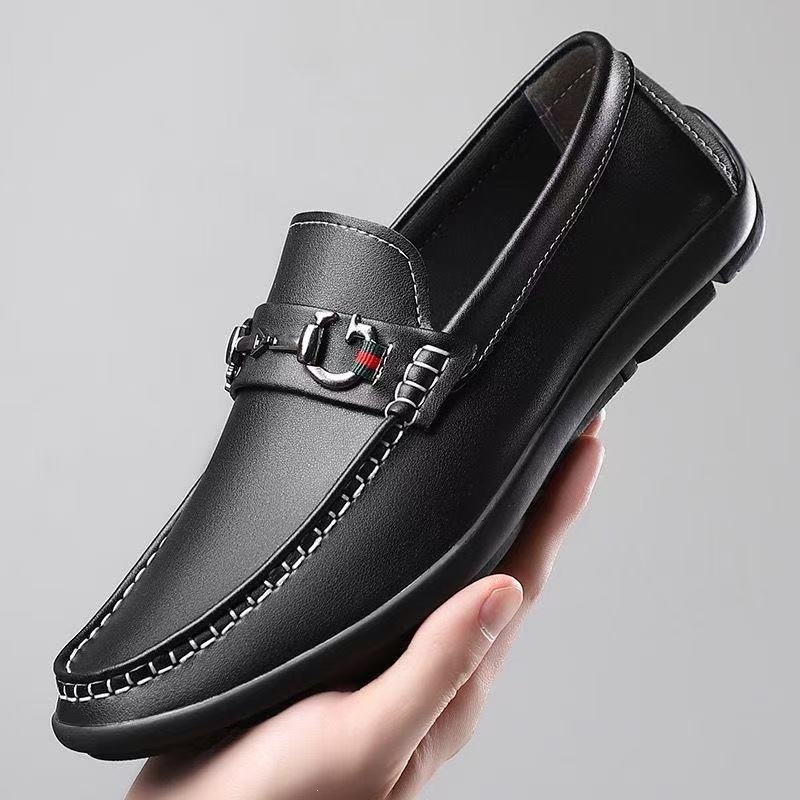 Ανδρικά loafers για την άνοιξη – άνετα slip-on παπούτσια, βρετανικό επιχειρηματικό στυλ