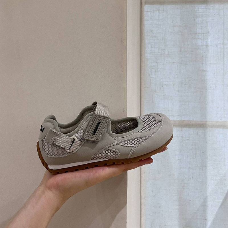 Unisex παιδικά παπούτσια με διαπνέον mesh επάνω μέρος, Velcro, μαλακή σόλα, αντιολισθητικά για καλοκαίρι