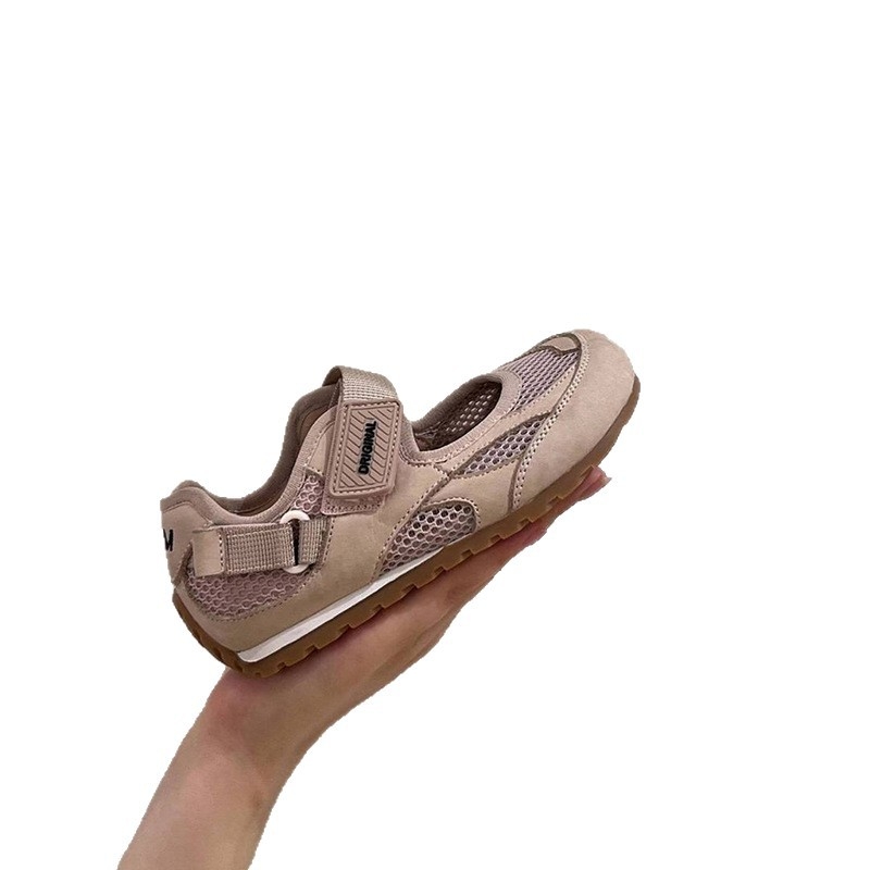 Unisex παιδικά παπούτσια με διαπνέον mesh επάνω μέρος, Velcro, μαλακή σόλα, αντιολισθητικά για καλοκαίρι