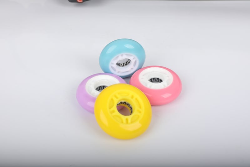 Roțile din PU pentru patinele cu rotile - Antiderapante, Silențioase, Rezistente la uzură - Pentru copii și adulți - Accesorii patinaj