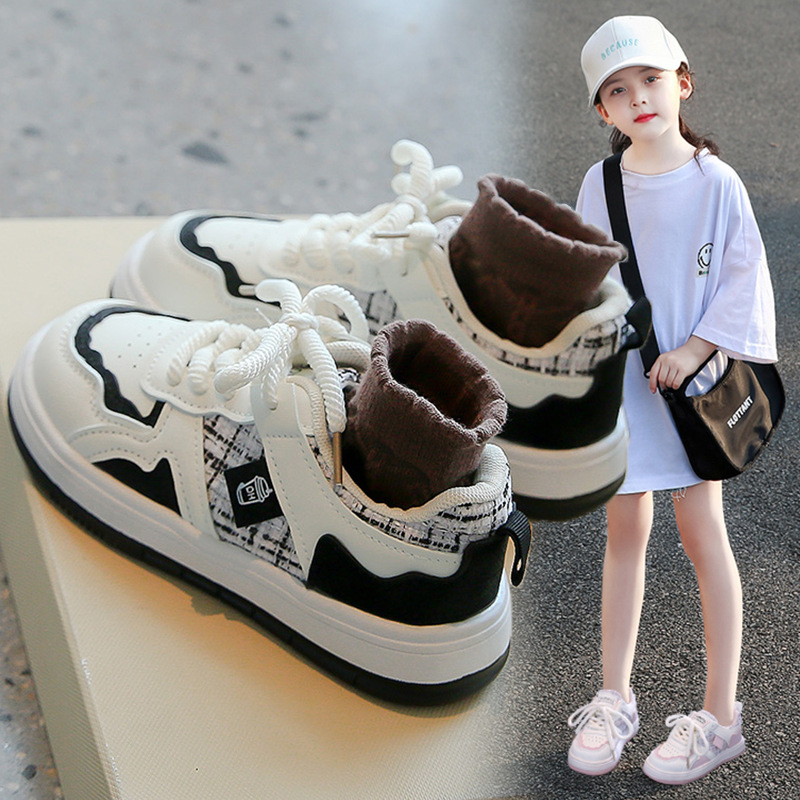 Κοριτσίστικα μοντέρνα sneakers με χαμηλό κόψιμο, ελαφριά, διαπνέοντα casual αθλητικά παπούτσια