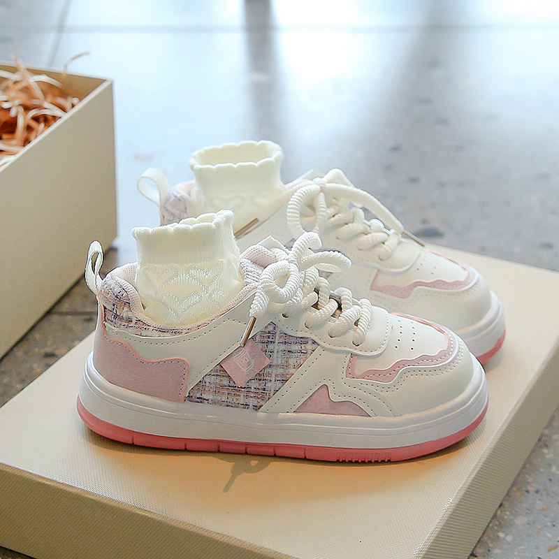 Κοριτσίστικα μοντέρνα sneakers με χαμηλό κόψιμο, ελαφριά, διαπνέοντα casual αθλητικά παπούτσια