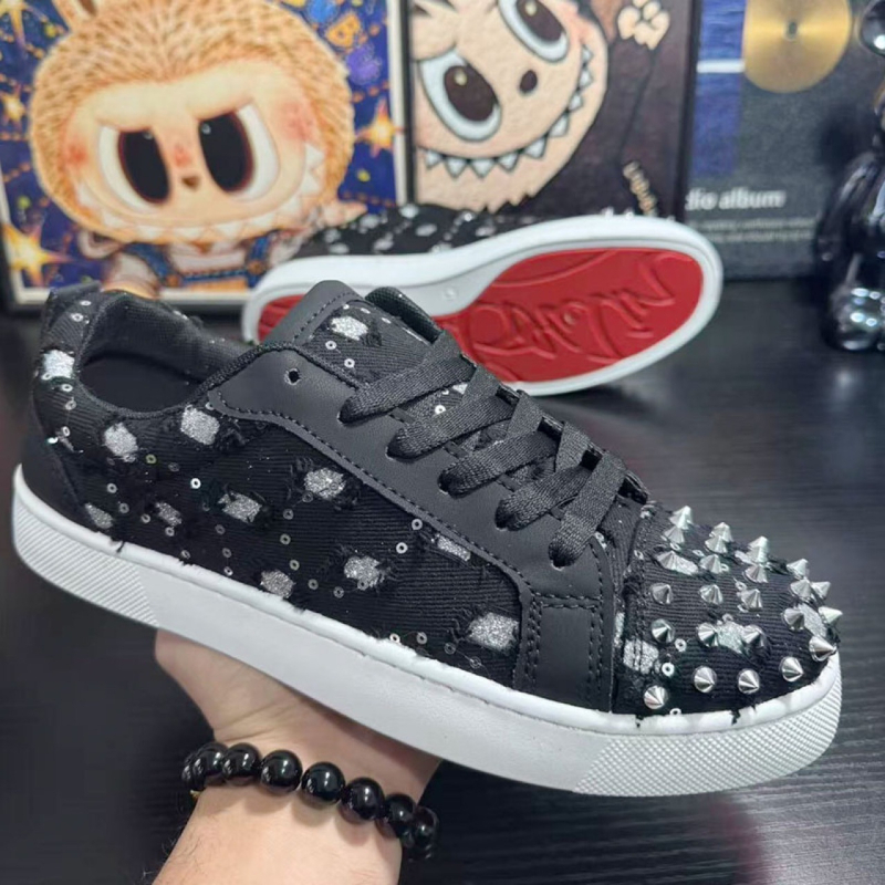 Παπούτσια τύπου loafers από ύφασμα με στρας, χαμηλό ύψος, διαπνέοντα, κομψά και άνετα