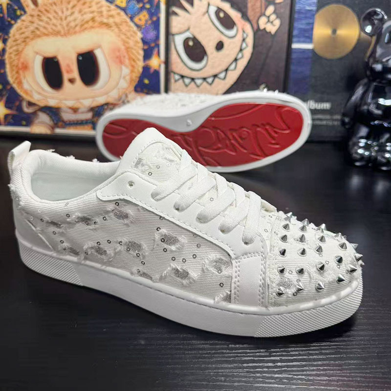 Παπούτσια τύπου loafers από ύφασμα με στρας, χαμηλό ύψος, διαπνέοντα, κομψά και άνετα