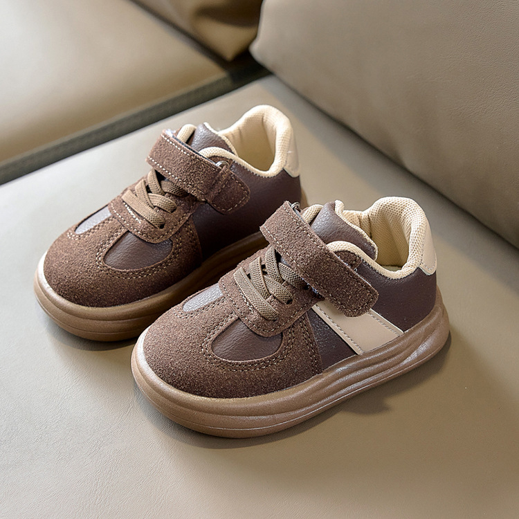 Pantofi sport pentru copii, cu Velcro, stil german, talpă moale, unisex, pentru primăvară și toamnă, 1–6 ani