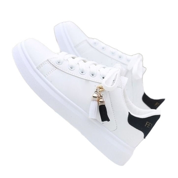 Warm Maple γυναικείες λευκές αθλητικές sneakers — λεπτές για άνοιξη και καλοκαίρι, μοντέρνες και ευέλικτες, casual street style