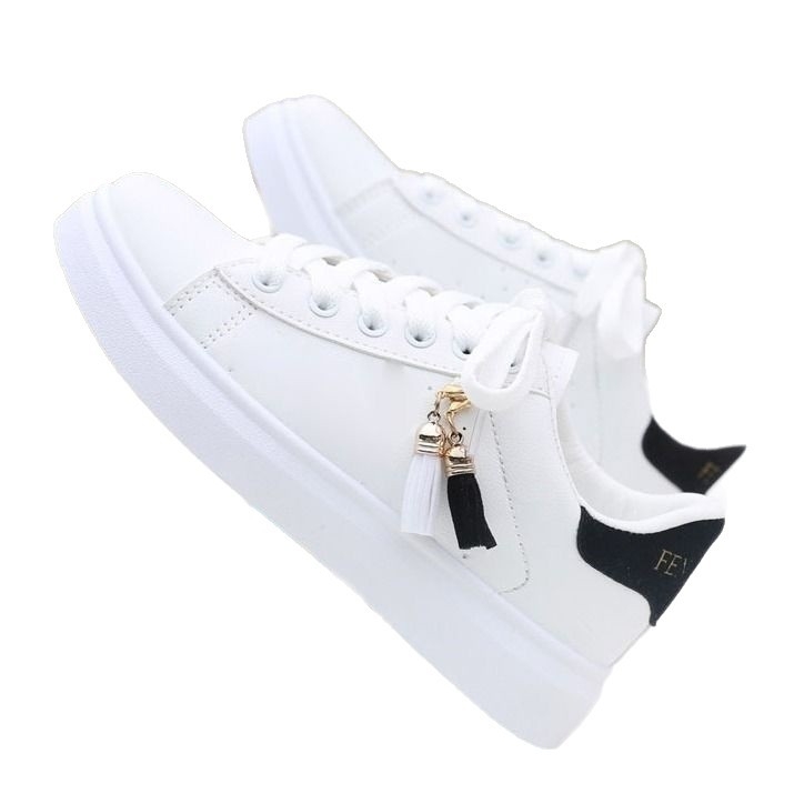 Warm Maple γυναικείες λευκές αθλητικές sneakers — λεπτές για άνοιξη και καλοκαίρι, μοντέρνες και ευέλικτες, casual street style