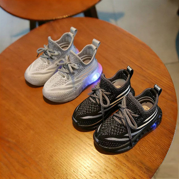 Παιδικά παπούτσια από δίχτυωτό ύφασμα, slip-on, με σόλες EVA τύπου ζελέ