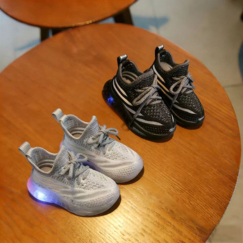 Παιδικά παπούτσια από δίχτυωτό ύφασμα, slip-on, με σόλες EVA τύπου ζελέ