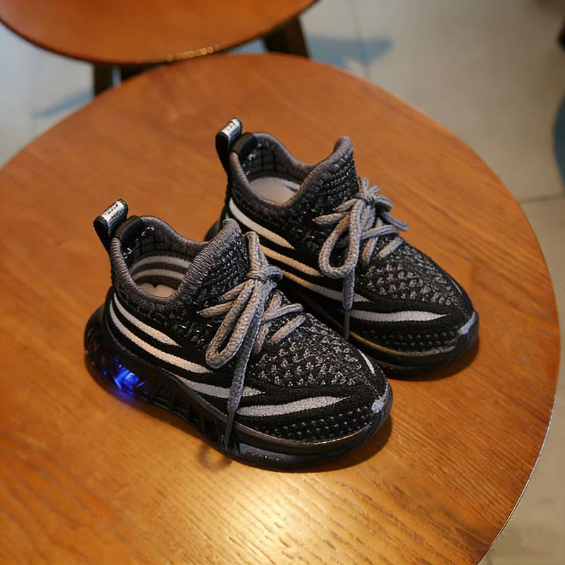 Παιδικά παπούτσια από δίχτυωτό ύφασμα, slip-on, με σόλες EVA τύπου ζελέ